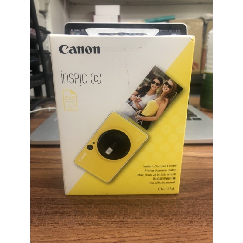 全新品Canon 佳能 iNSPiC [C] CV-123A 拍立得 隨身印相機 可連手機 藍芽 相印機，買到賺到