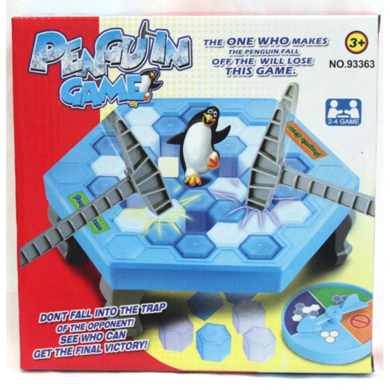 台灣現貨 企鵝破冰 企鵝冰塊  救企鵝 桌遊 桌上遊戲 敲冰塊 敲冰磚 Penguin Trap