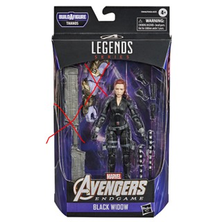 （卡司 正版現貨）代理版 Marvel Legends 黑寡婦 6吋可動 終局之戰 復仇者聯盟 （無Baf) 全明星組