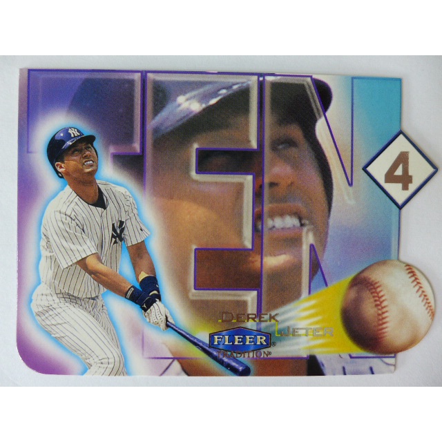 ~ Derek Jeter ~名人堂/德瑞克·基特 MLB球星 2000年FLEER.經典特殊卡