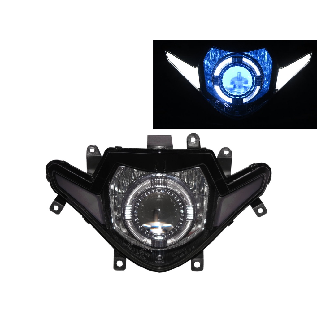 卡嗶車燈 適用 SUZUKI 鈴木 GSX-R series GSX250R 17-ON 光導LED天使眼光圈魚眼 大燈