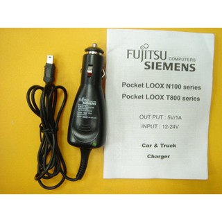 【全冠】FUJITSU高品質車充線.手機車充.旅充.9v~26V轉5V.1A通用mini USB.125公分(vn670