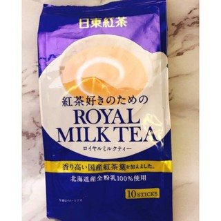現貨 日本 日東皇家奶茶 隨身包-10入