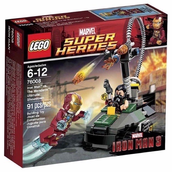 ［想樂］全新 樂高 Lego 76008 超級英雄 鋼鐵人 滿大人
