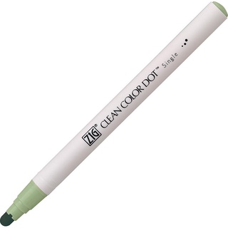 吳竹Kuretake ZIG Clean Color Dot單頭點點筆/ 淺苔色/ TCSD-6100-408 eslite誠品