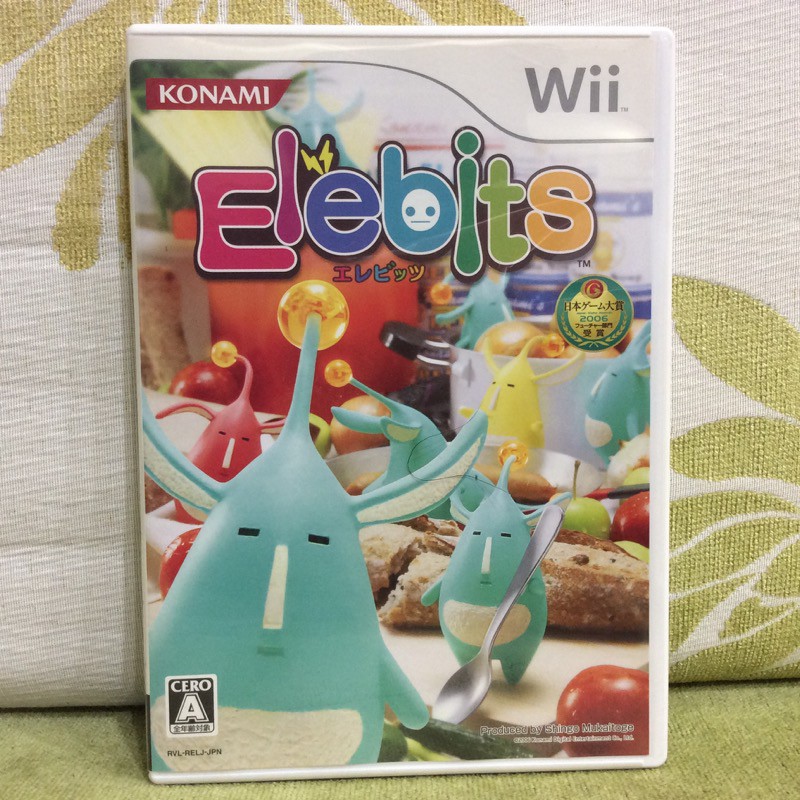 Wii 日版 能源小精靈 Elebits WiiU可玩