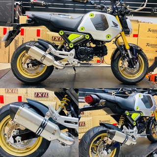 全臺首發 MSX GROM 三代 全段排氣管 改裝排氣管 MSX 排氣管 HONDA MSX 排氣管 六角管