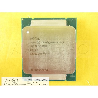 【大熊二手3C】CPU-2011-3 Xeon E5-1620 V3 UP3.6G 10M 0GT SR20P-4C8T