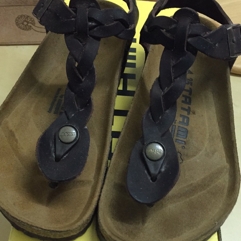 近全新勃肯 BIRKENSTOCK TATAMI編織涼鞋35（22.5）