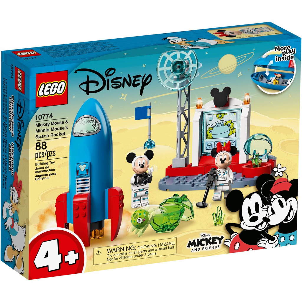 [快樂高手附發票] 公司貨 樂高 LEGO 10774 米奇&amp;米妮太空火箭