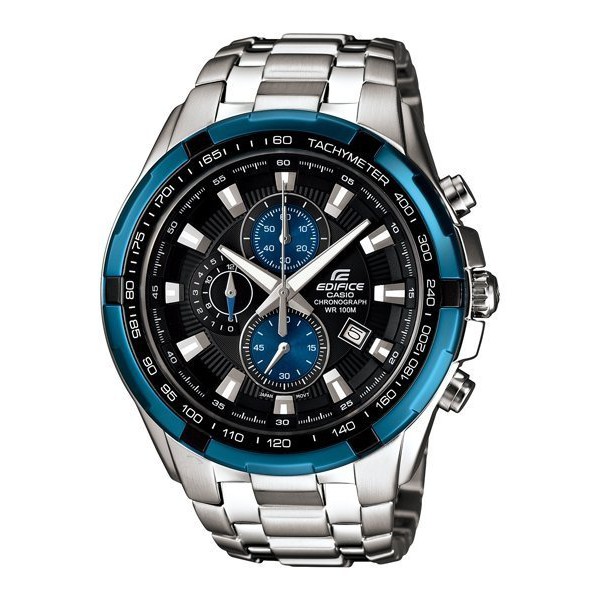 【CASIO】卡西歐 賽車系列 不鏽鋼 手錶 EF-539D-1A2 防水100米 台灣卡西歐保固一年