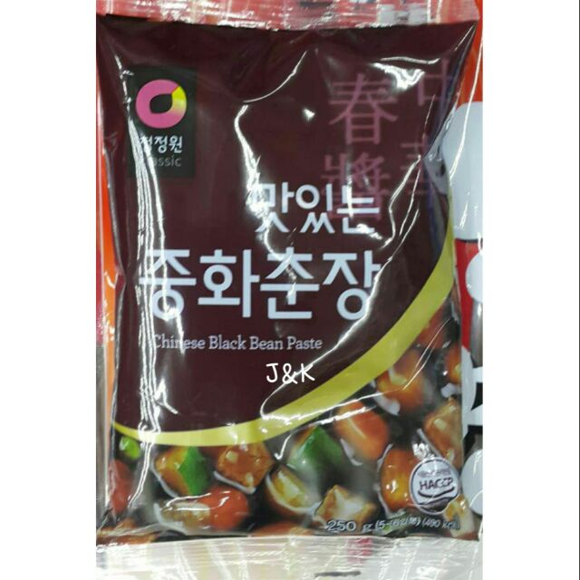 韓國大象韓式黑麵醬/黑炸醬麵/中華春醬250g