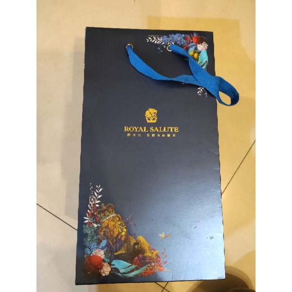 royal salute皇家禮炮紙袋