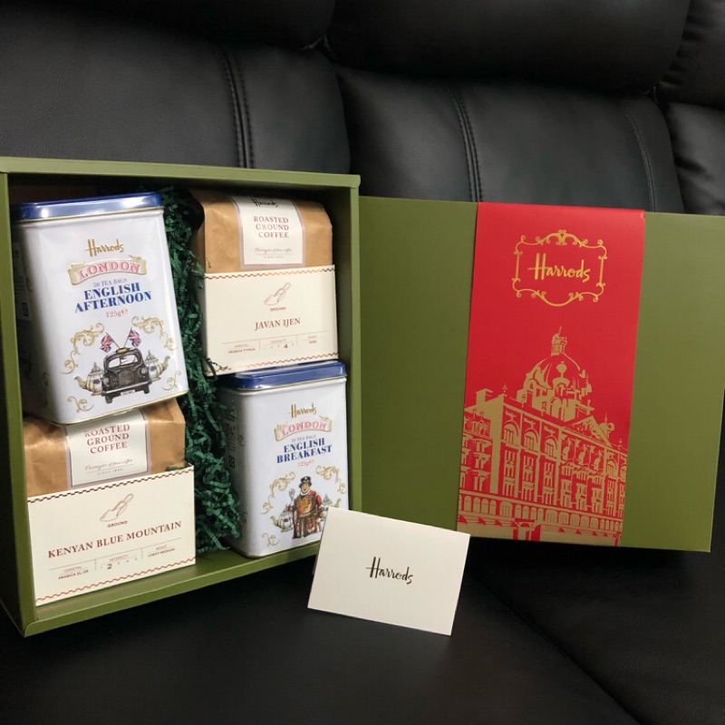 英國百年茶品 Harrods禮盒茶包英式早餐茶 英式下午茶 蝦皮購物