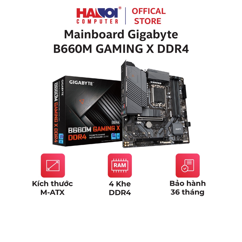 主板技嘉 B660M GAMING X DDR4