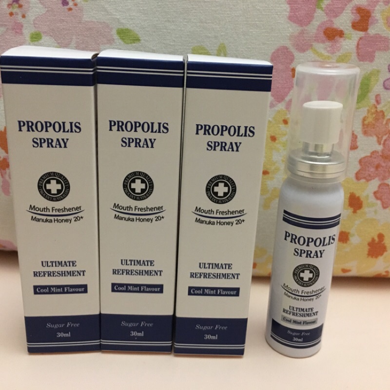 澳洲帶回~現貨  100%正品 澳洲 EVERMORE propolis spray蜂膠噴劑30ml 鋼瓶裝 添加麥蘆卡