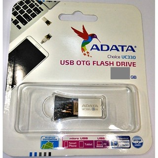 32G 32GB (OTG隨身碟)UC330台灣威剛OTG USB 2.0 ADATA原廠公司貨終身保固