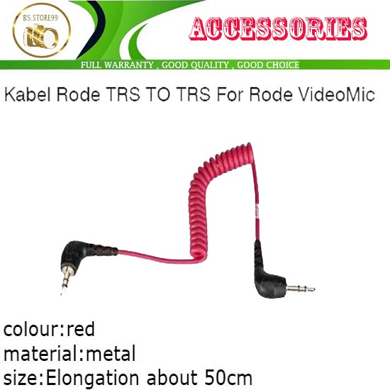 Rode Sc2 電纜 Rode TRS 到 TRS 用於 Rode VideoMic Go Rode Micro
