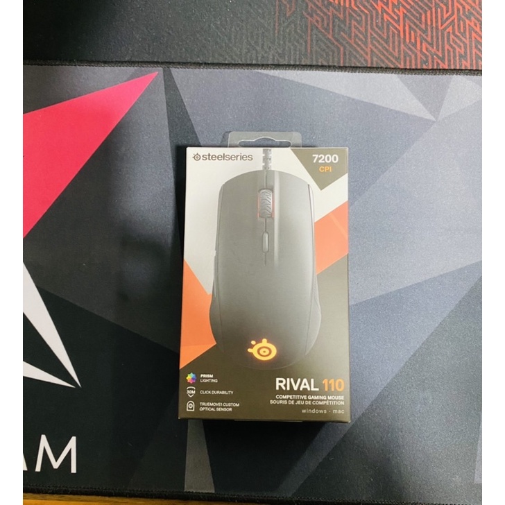 SteelSeries賽睿 RIVAL 110 滑鼠（二手 9成新）