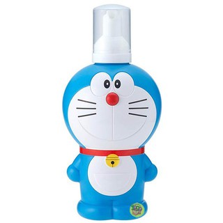 【JPGO】日本製 哆啦A夢造型罐 溫和配方泡沫洗髮精 兒童專用 250ML-皂香