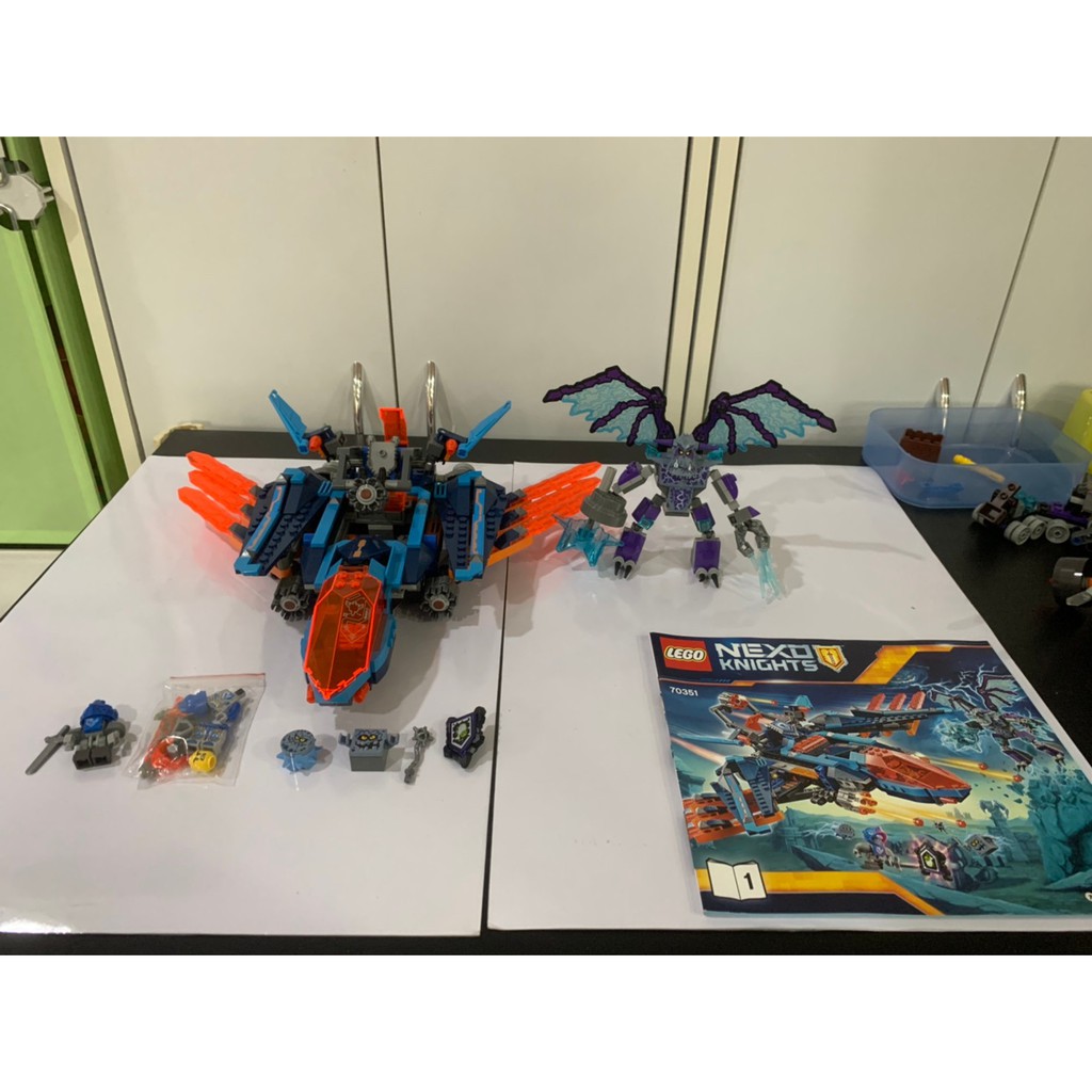 LEGO 樂高積木 未來騎士 Nexo Knights 70351 克雷的獵鷹疾風戰鬥機