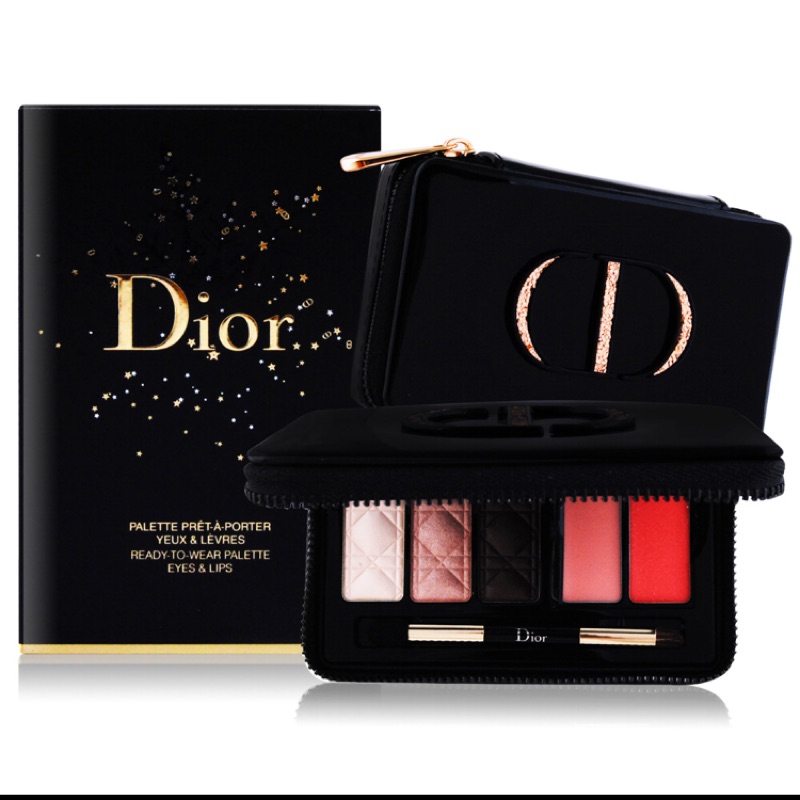 Dior 聖誕經典眼唇盤（全新）