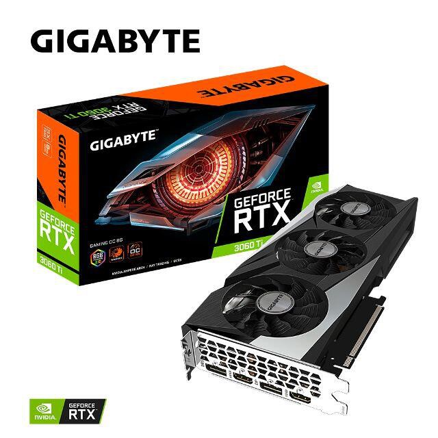 技嘉 GeForce RTX 3060 Ti GAMING OC 8G 顯示卡