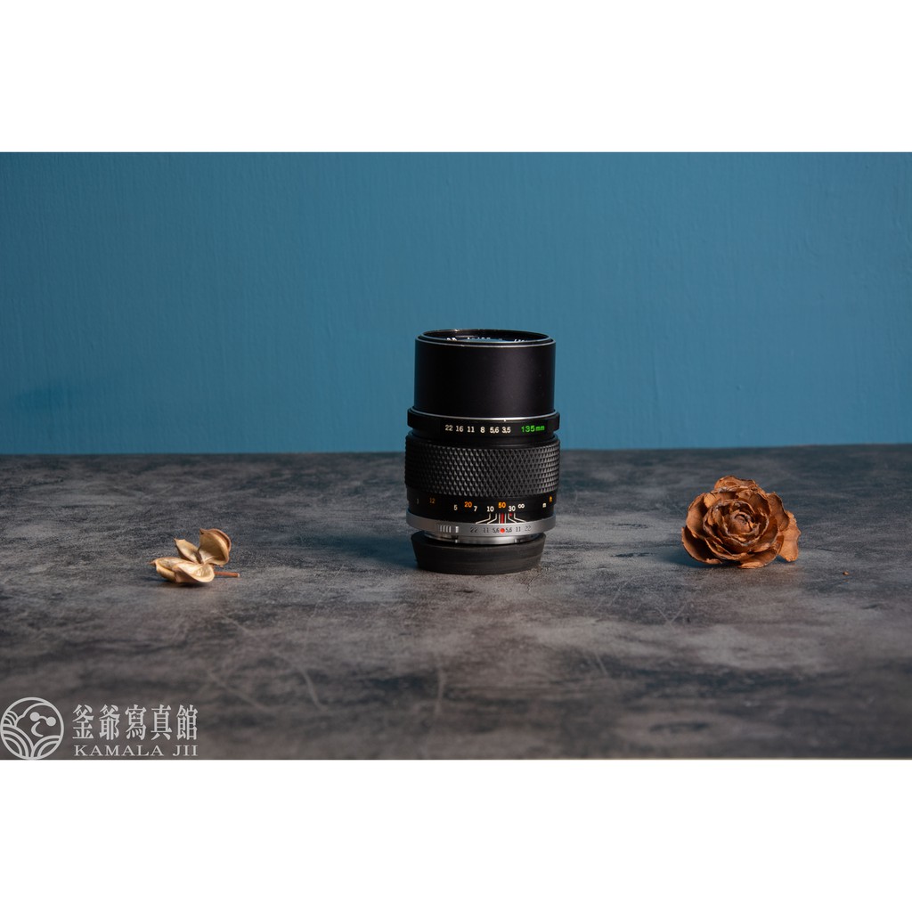 釜爺底片相機 中望遠人像鏡m System E Zuiko Auto T 135mm F3 5 蝦皮購物