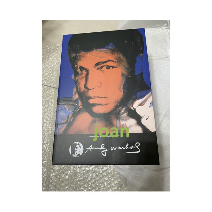 現貨 正版 Be@rbrick Andy Warhol's Muhammad Ali 100%+400% 拳王阿里