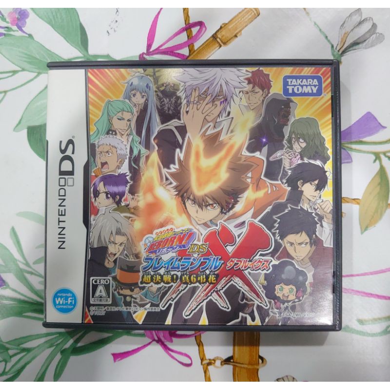 任天堂nintendo Ds Nds 日版家庭教師hitman Reborn Ds火焰決戰xx 超決戰 真6弔花 蝦皮購物