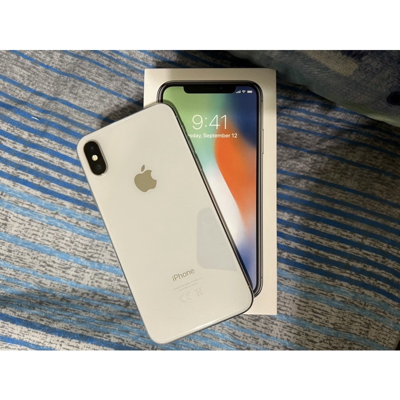 iPhone X 256g手機含盒電池100%