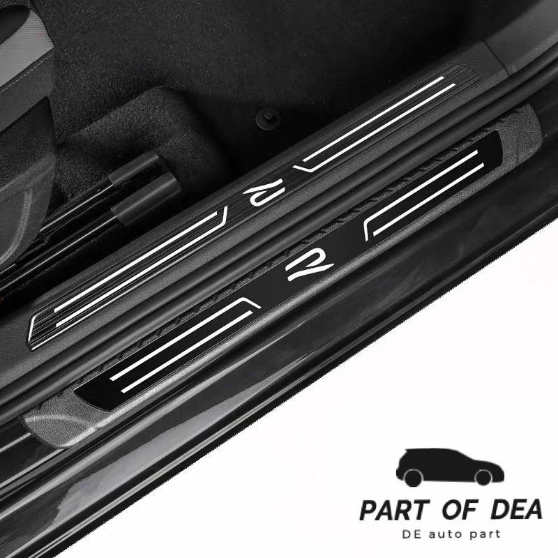 VW Golf 8專用鈦黑迎賓踏板 八件組230/280/GTI/R 可用 福斯