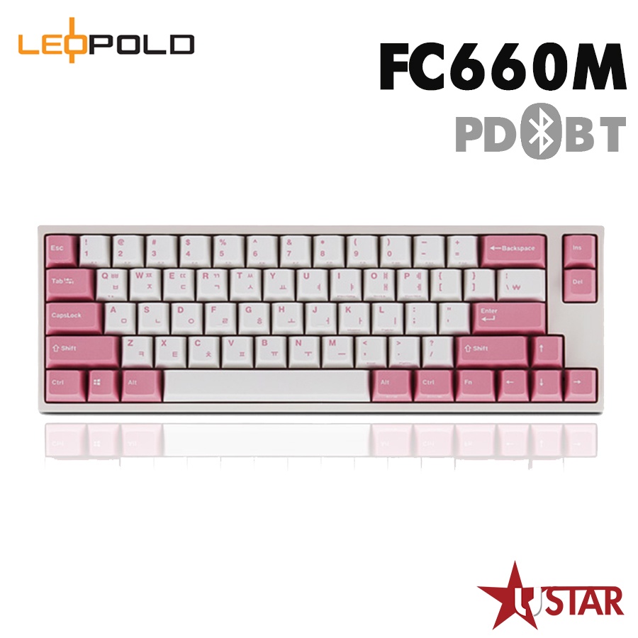 韓國 LeoPold FC660M BT PD 白粉 藍芽版 機械鍵盤