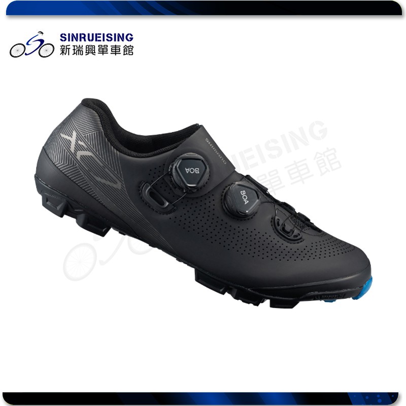 【新瑞興單車館】SHIMANO XC701 登山車鞋 黑色(寬楦)  #SU3159