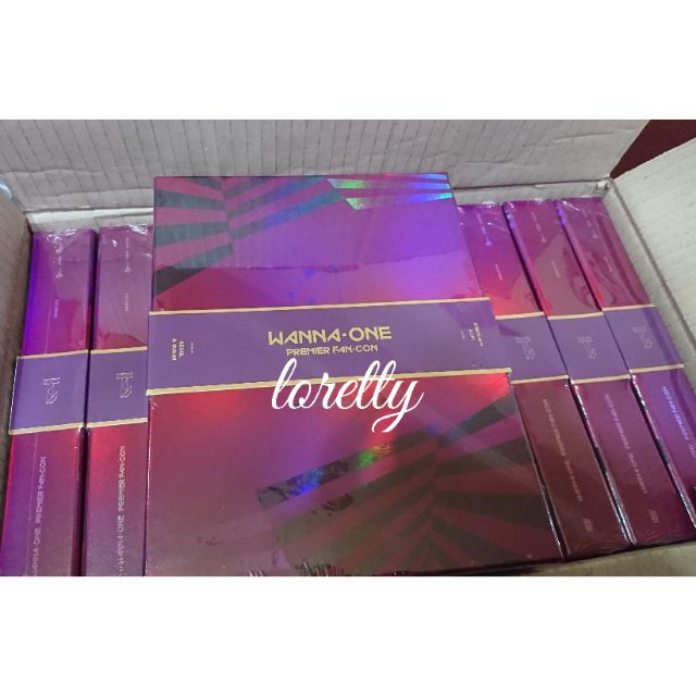 Wanna One PREMIER FAN-CON DVD ♡ Unboxing | WANNA ONE PREMIER FAN-CON (Blu-ray) PHOTOBOOK +