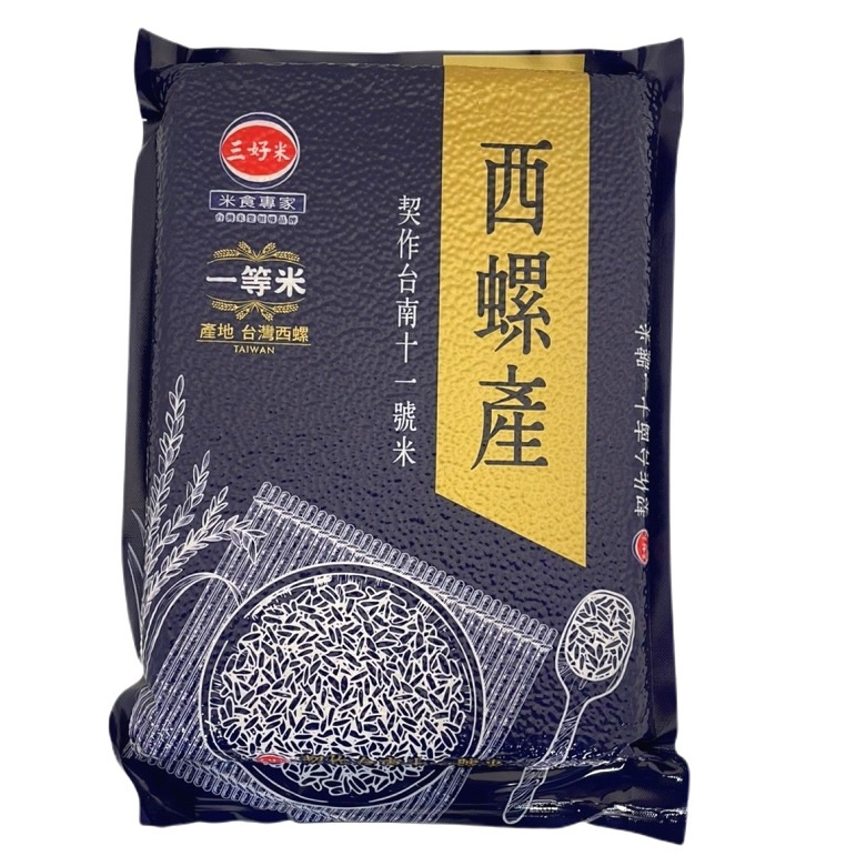 三好 契作台南11號米(西螺產)(2kg)[大買家]