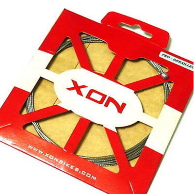 【出清賣完不補】XON 不繡鋼變速內線 表面圓滑處理 登山車/跑車 1.1mmx1500mm 一盒1條 11g K97