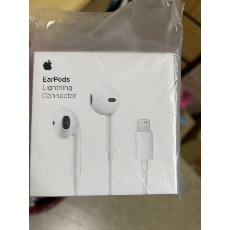 蘋果官方Apple原廠 EarPods  Lightning耳機接頭iPhone耳機有線耳機 蘋果原廠耳機