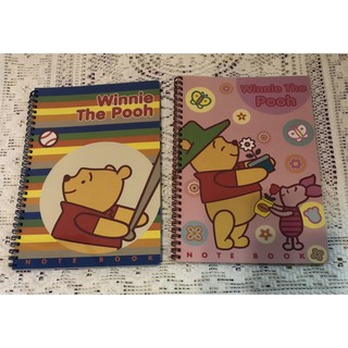《庫存出清》全新正版授權POOH小熊維尼18K雙線圈筆記本/記事本/notebook