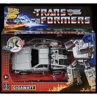 現貨 變形金剛 世代系列 豪華戰將 回到未來 時光車 Gigawatt