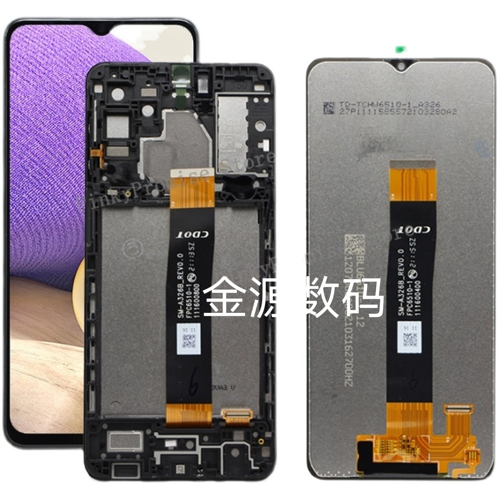 6.5'' 手機螢幕總成適用於三星Samsung A32 5G A326 SM-A326B 液晶總成 手機液晶螢幕總成A