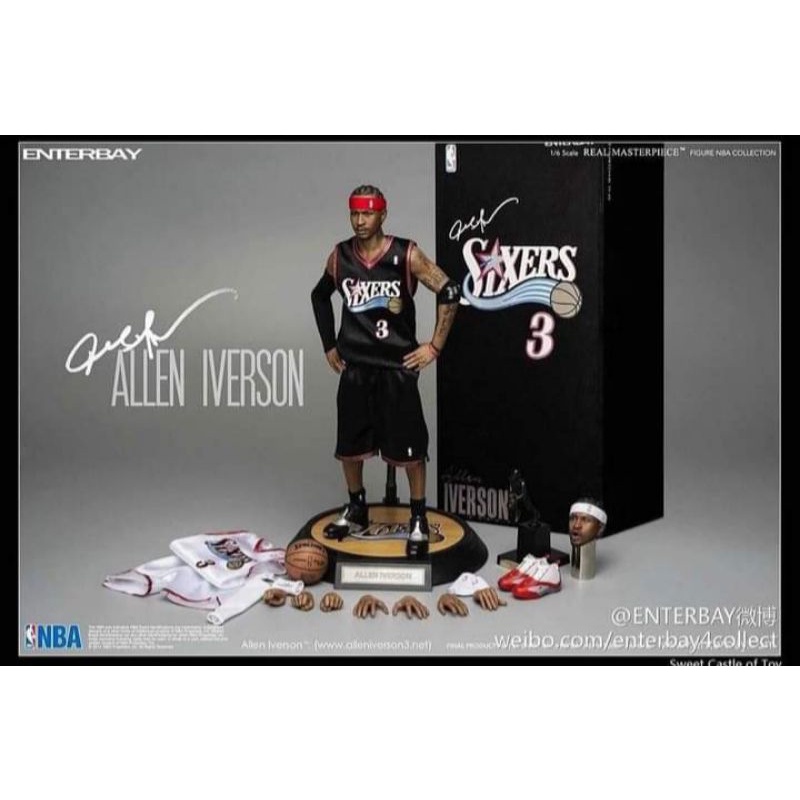ENTERBAY 1/6 NBA系列 費城 76人隊 戰神 Allen Iverson 艾倫·艾佛森