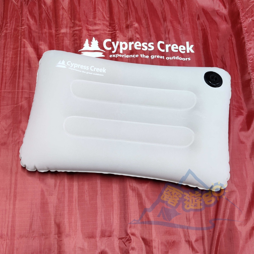 露遊GO~Cypress Creek賽普勒斯 騰雲充氣枕 戶外加長款充氣枕  午睡枕(人體工學設計,有如睡在自家枕頭上)