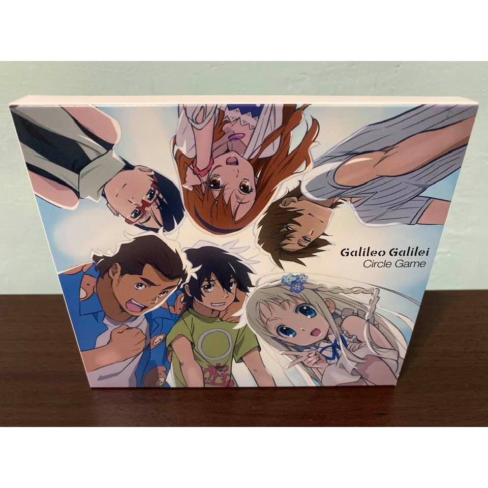 未聞花名日版期間限定盤cd Dvd 盒套 公式書galileo Galilei サークルゲーム本間芽衣子 蝦皮購物