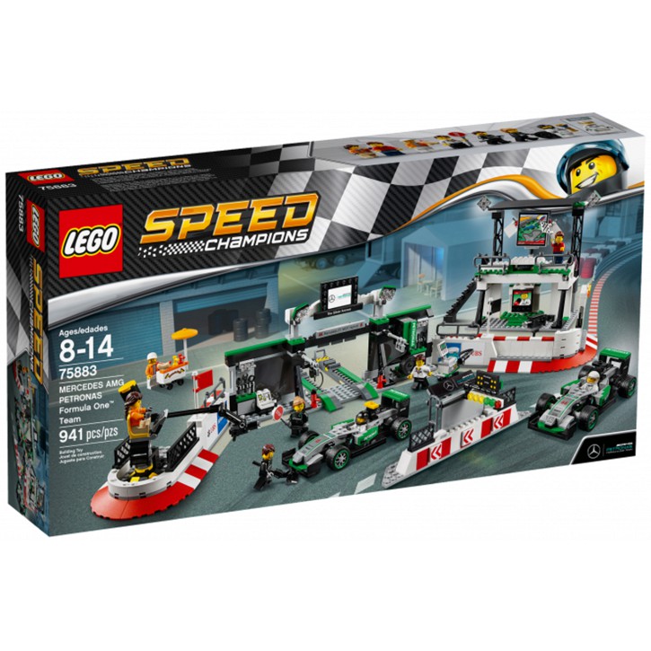 #soldout【亞當與麥斯】LEGO 75883 Mercedes AMG Petronas Formula Team