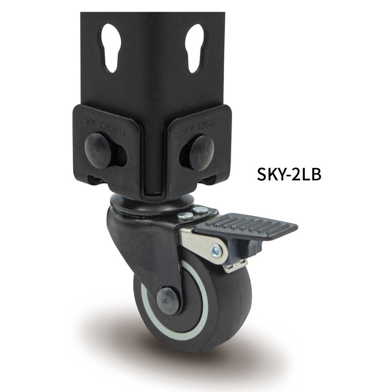 【SKY CASTER】2英吋 免螺絲角鋼輪 靜音輪(附螺絲)