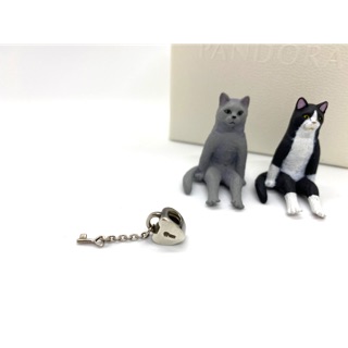 PANDORA 潘朵拉 愛心鎖鑰串飾