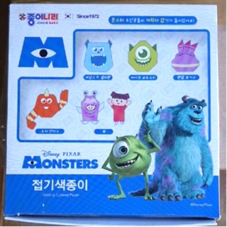 韓國 迪士尼 海底總動員 玩具總動員，兒童手工立體摺紙 可愛創意益智立體DIY色紙