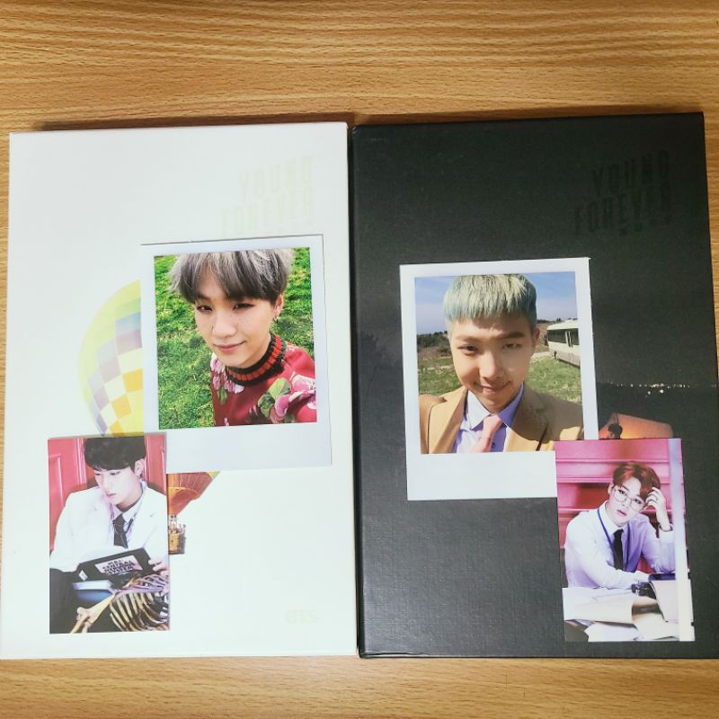 Bts 防彈少年團young Forever 花樣年華專輯空專小卡suga Rm Jin Jimin 蝦皮購物