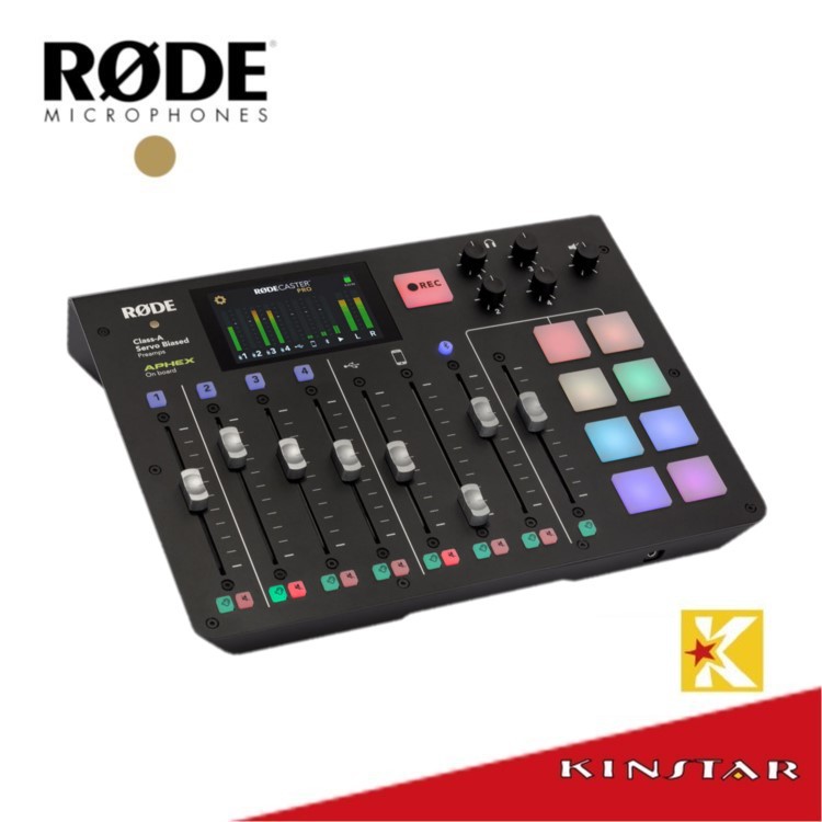 RODE RCP Caster Pro 廣播製作工作室【金聲樂器】